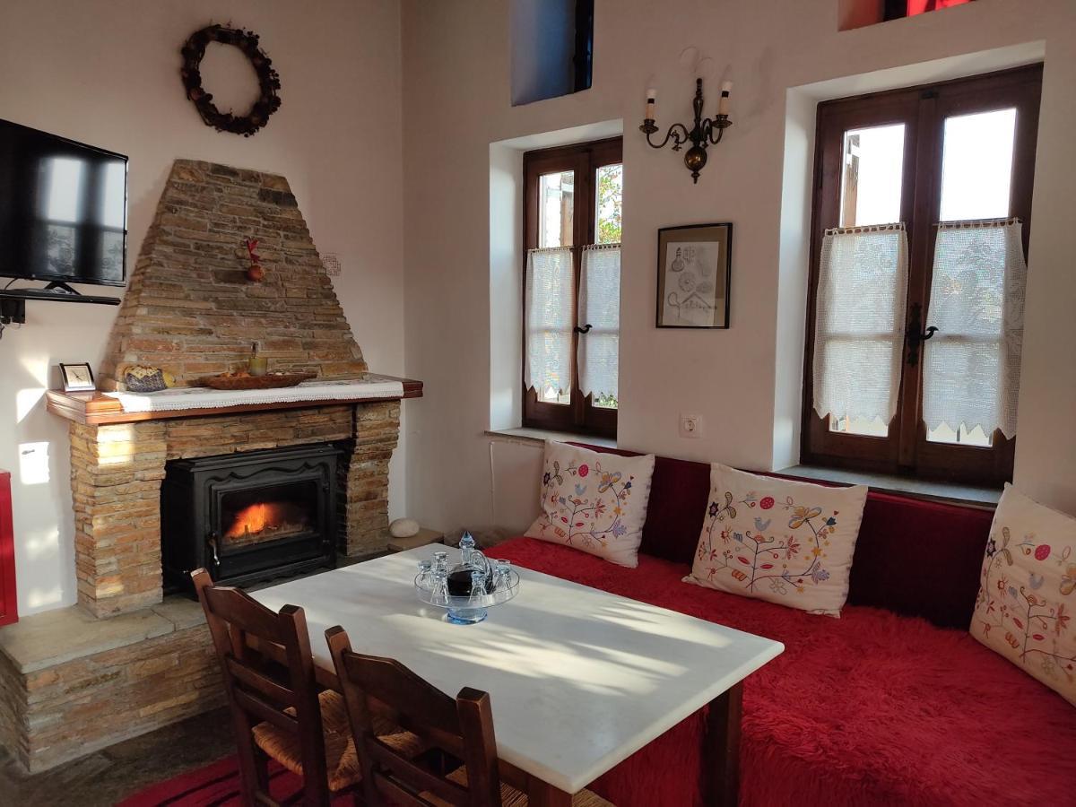 Отель Archontiko Repana - Makrinitsa Stone Retreat Экстерьер фото