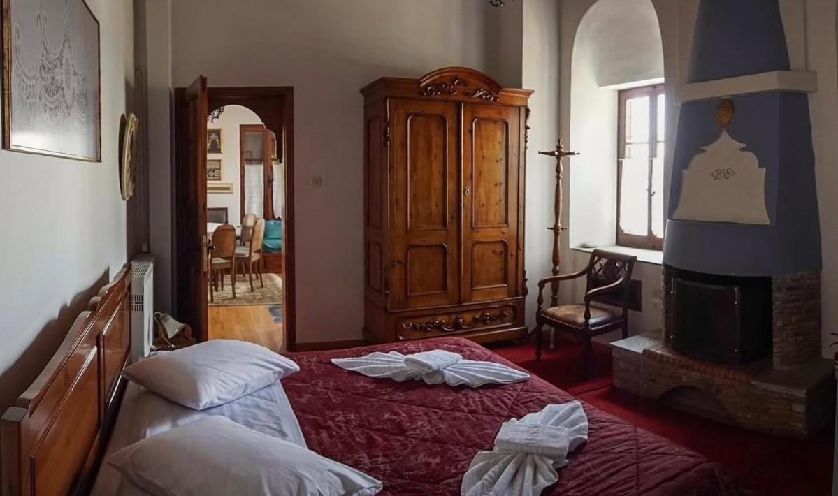 Отель Archontiko Repana - Makrinitsa Stone Retreat Экстерьер фото